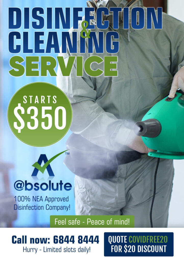 DISINFECTION SERVICES Pest Control Singapore