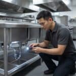 Professional kitchen inspection and vector control audit for Singapore F&B operators to pass SFA hygiene inspections.